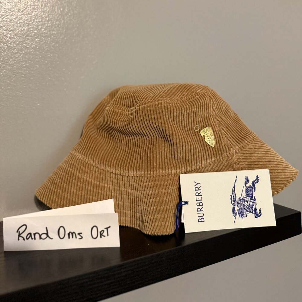 Burberry Corduroy Bucket Hat